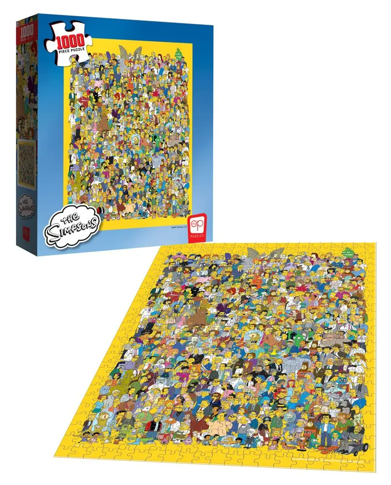 Simpsons Jigsaw Puzzle Cast of Thousands (1000 pieces) product photo