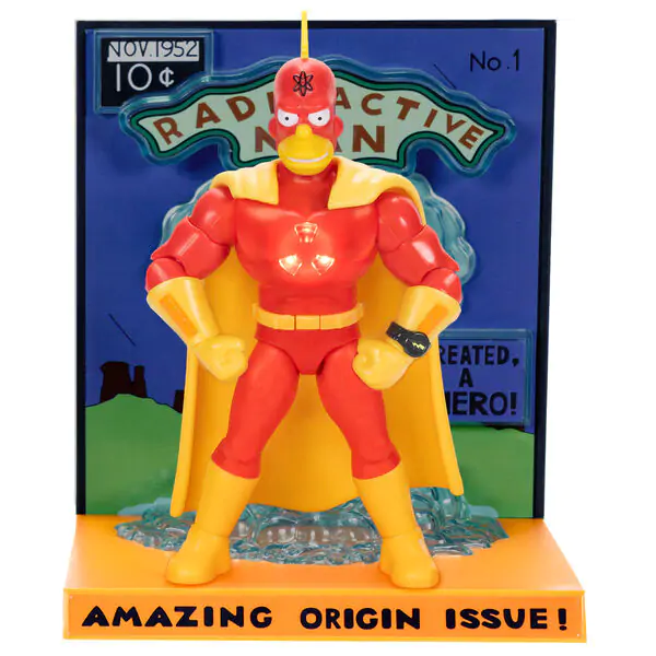 Simpsons Premium Action Figure Radioactive Man 13 cm termékfotó