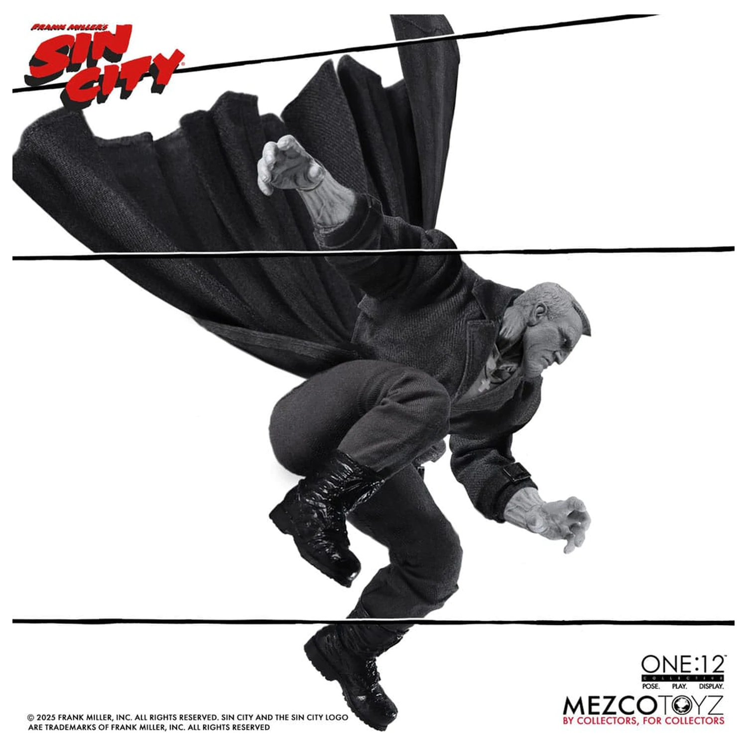 Sin City Action Figure 1/12 Marv 17 cm product photo