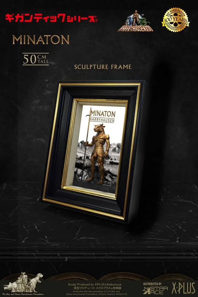 Sinbad and the Eye of the Tiger Statue Ray Harryhausens Minaton Sculpture Photo Frame Version 10 cm product photo