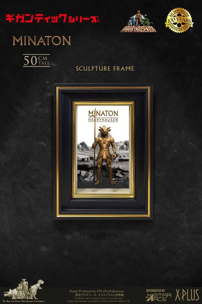 Sinbad and the Eye of the Tiger Statue Ray Harryhausens Minaton Sculpture Photo Frame Version 10 cm product photo