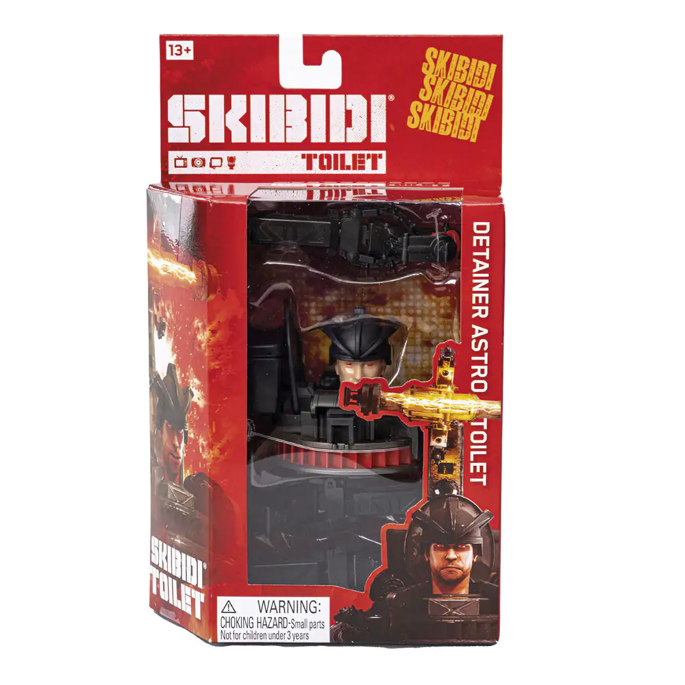 Skibidi Toilet Berserker Mutant figure 16cm product photo