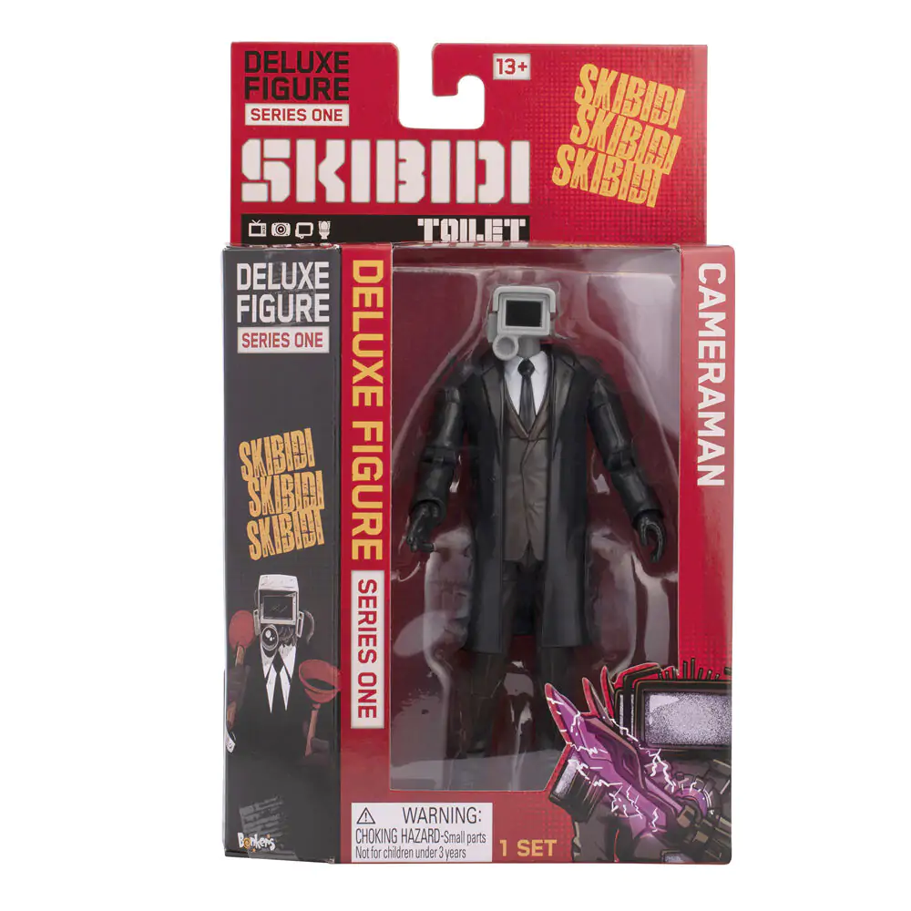 Skibidi Toilet Cameraman figure 16cm product photo