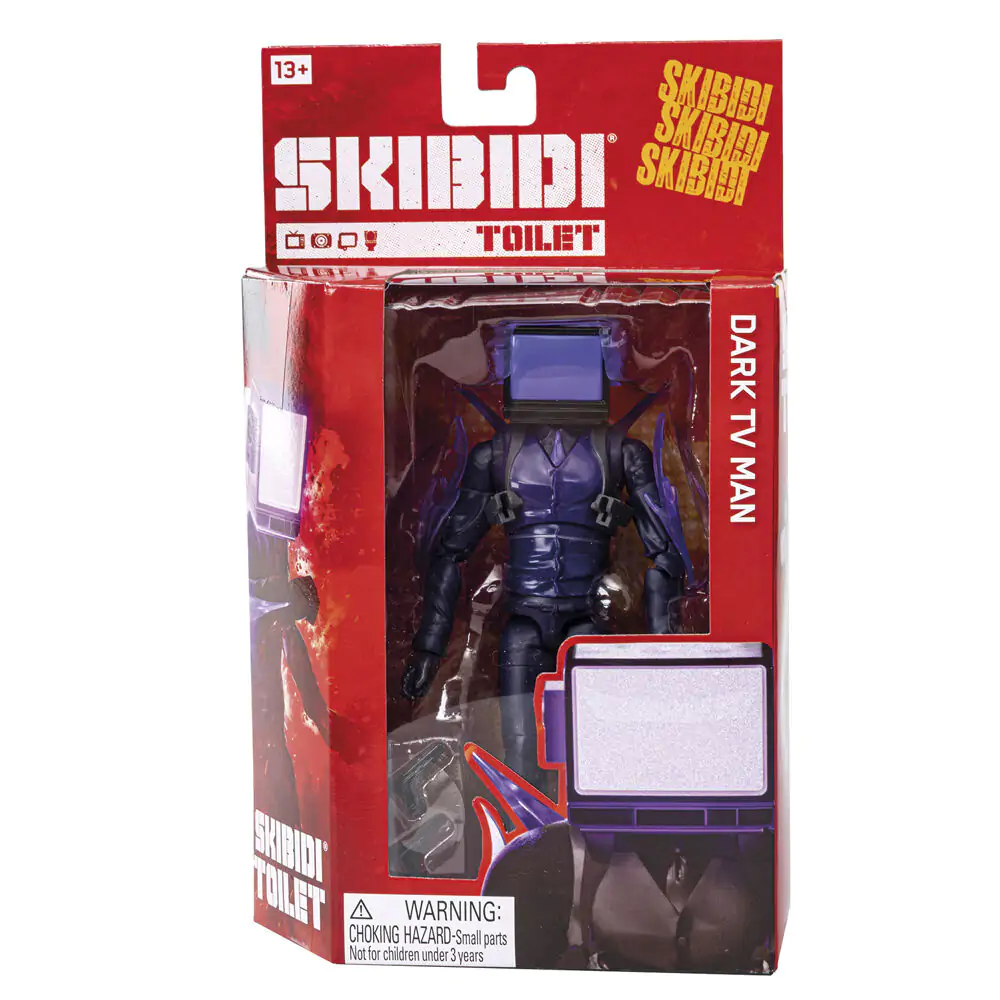 Skibidi Toilet Dark TV Man figure 16cm product photo