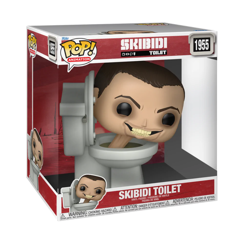 Skibidi Toilet Super Sized Jumbo Funko POP! Vinyl Figure Skibidi Toilet 25 cm product photo