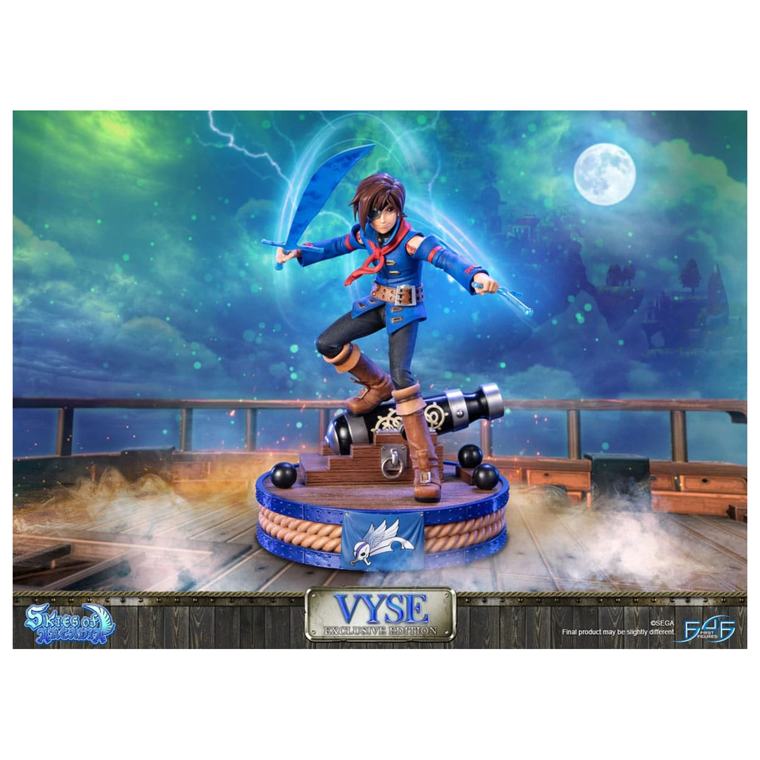 Skies of Arcadia Statue Vyse Exclusive Edition 31 cm product photo