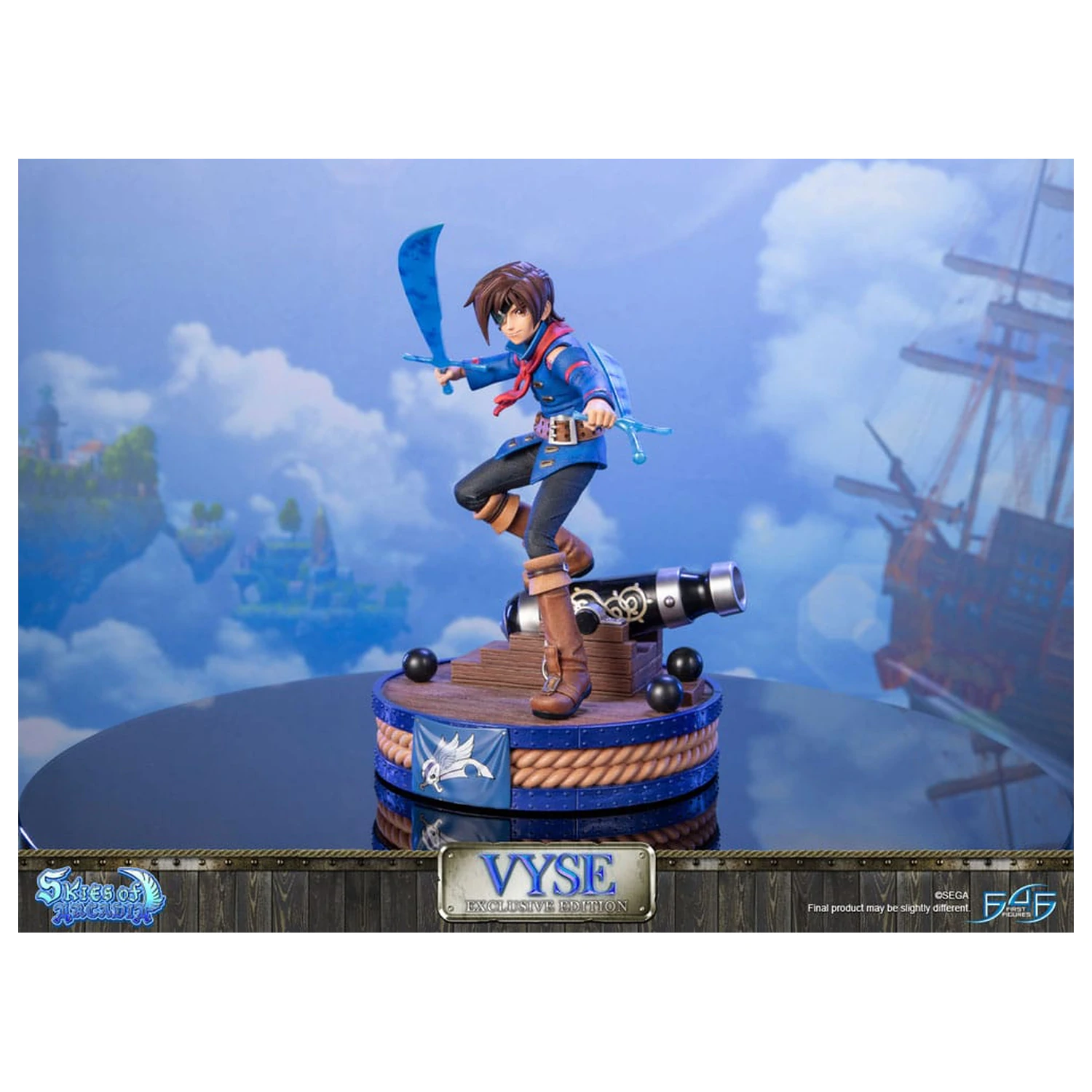 Skies of Arcadia Statue Vyse Exclusive Edition 31 cm product photo