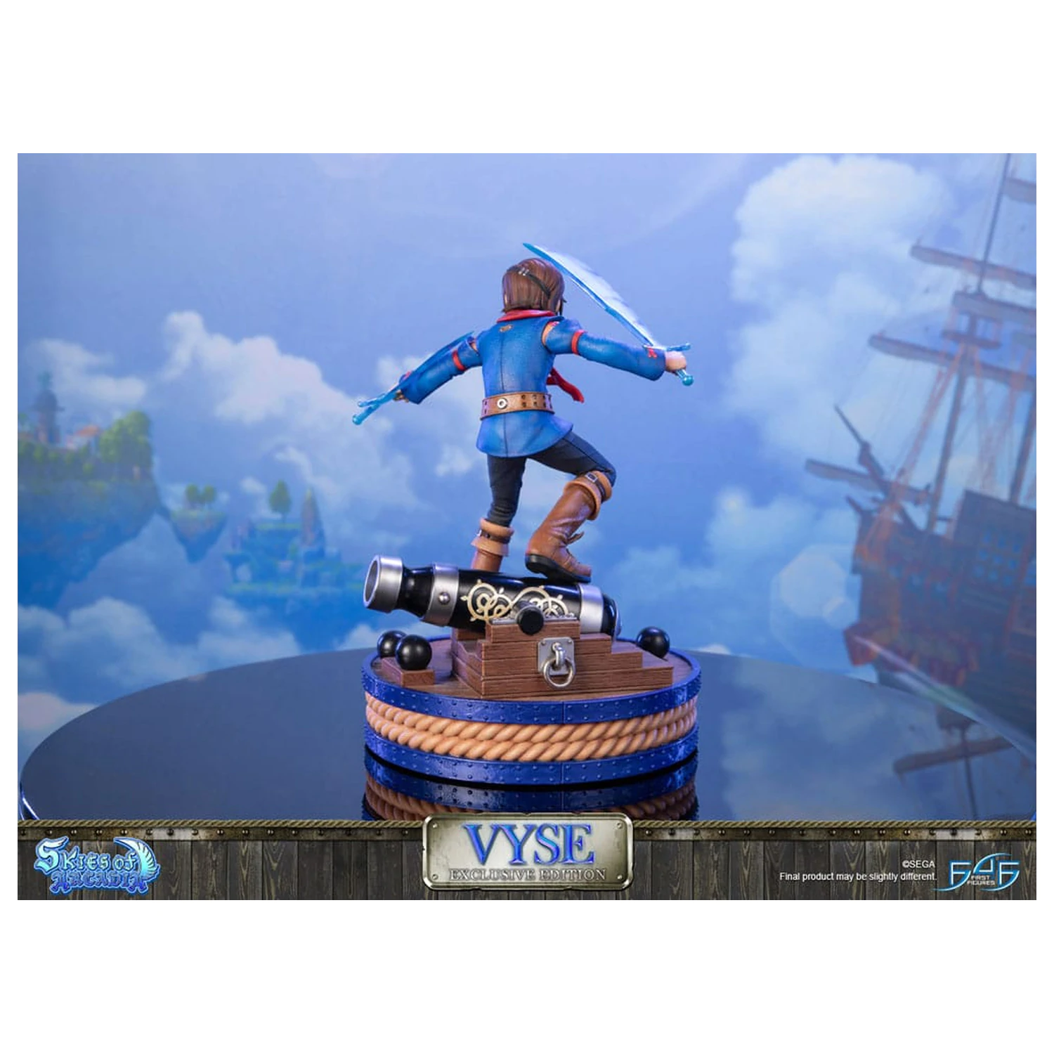 Skies of Arcadia Statue Vyse Exclusive Edition 31 cm product photo