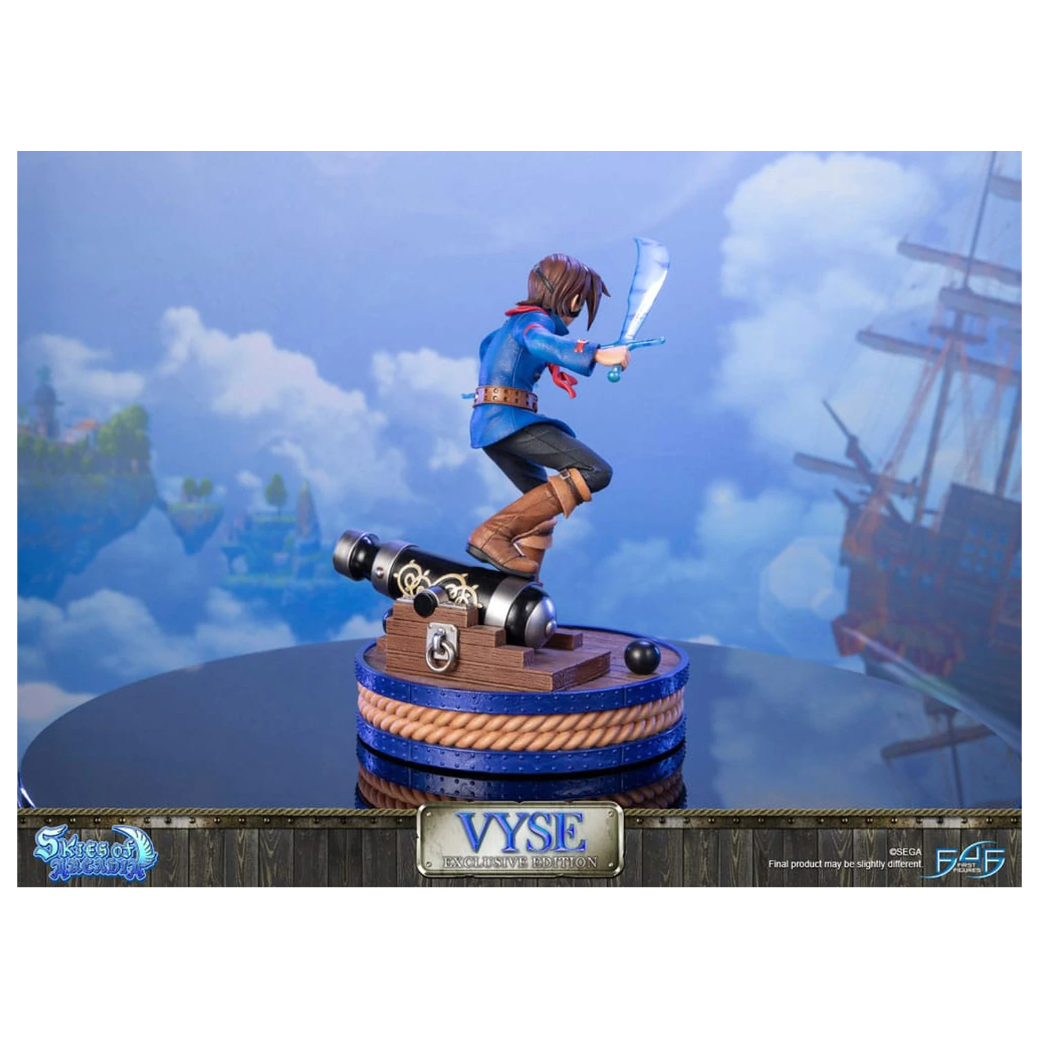 Skies of Arcadia Statue Vyse Exclusive Edition 31 cm product photo