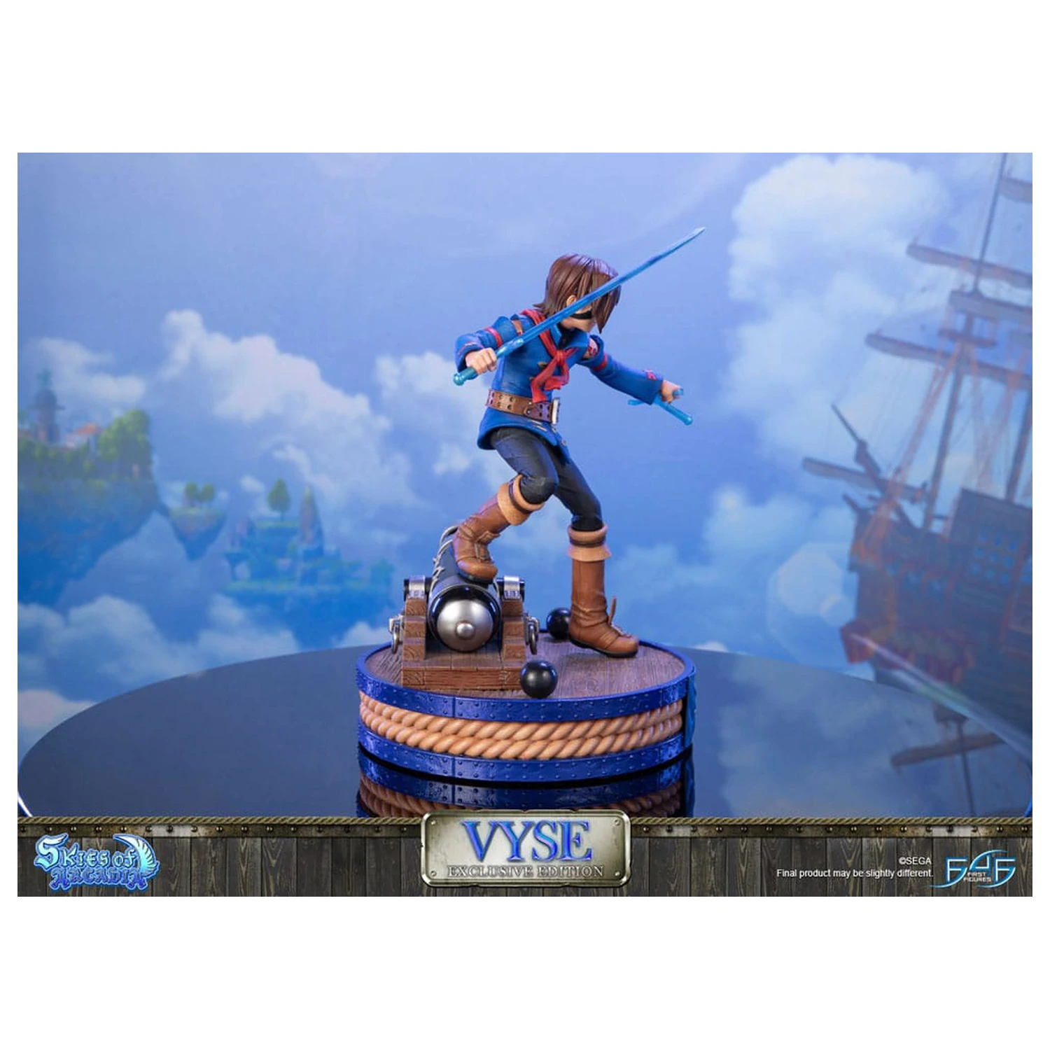 Skies of Arcadia Statue Vyse Exclusive Edition 31 cm product photo