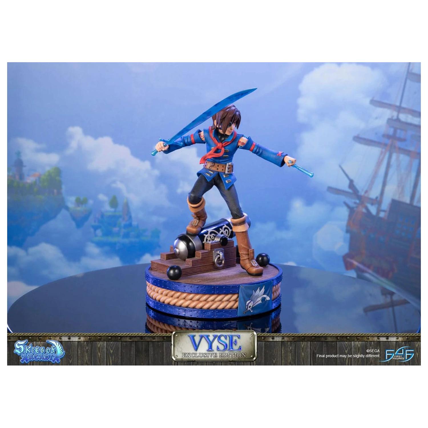 Skies of Arcadia Statue Vyse Exclusive Edition 31 cm product photo
