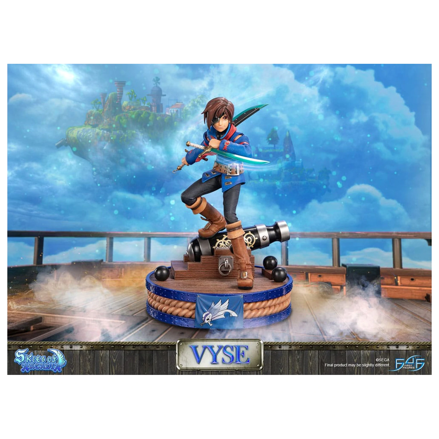 Skies of Arcadia Statue Vyse Standard Edition 31 cm product photo
