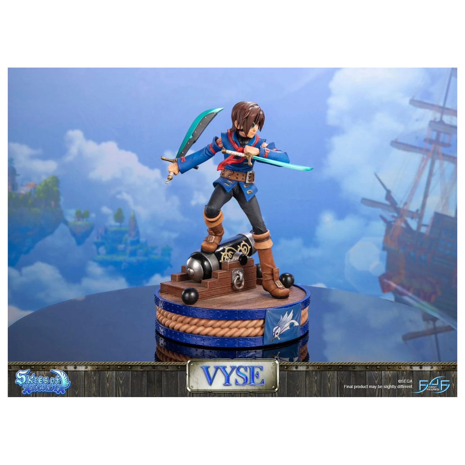 Skies of Arcadia Statue Vyse Standard Edition 31 cm product photo
