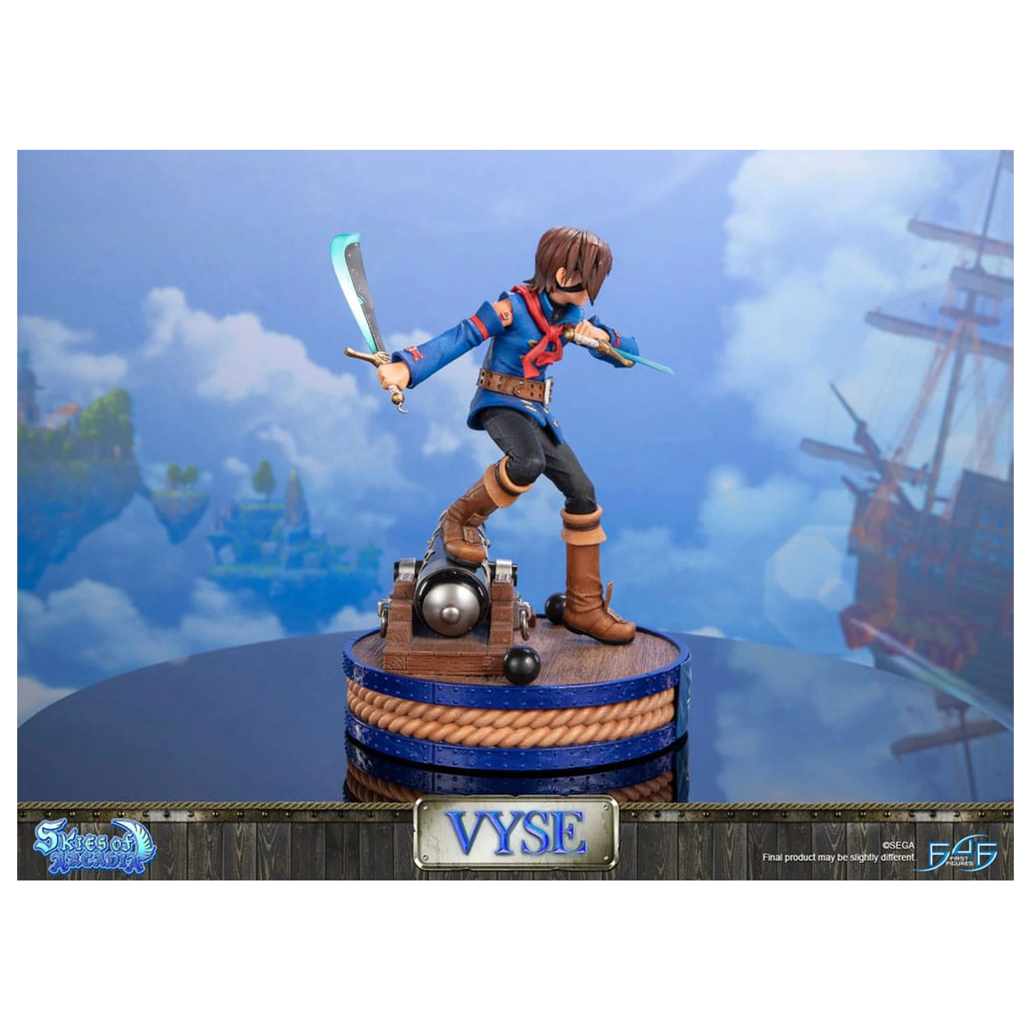 Skies of Arcadia Statue Vyse Standard Edition 31 cm product photo