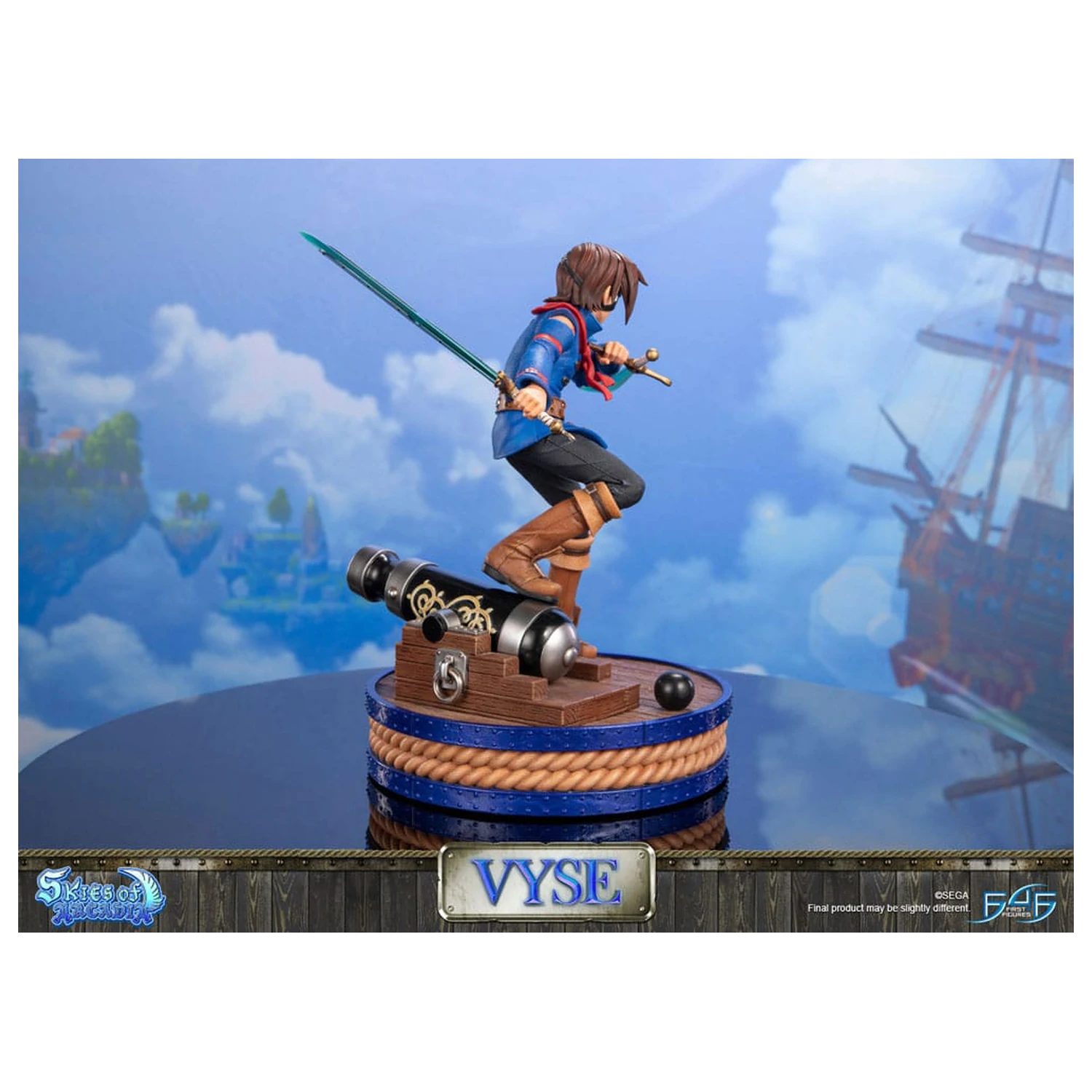 Skies of Arcadia Statue Vyse Standard Edition 31 cm product photo