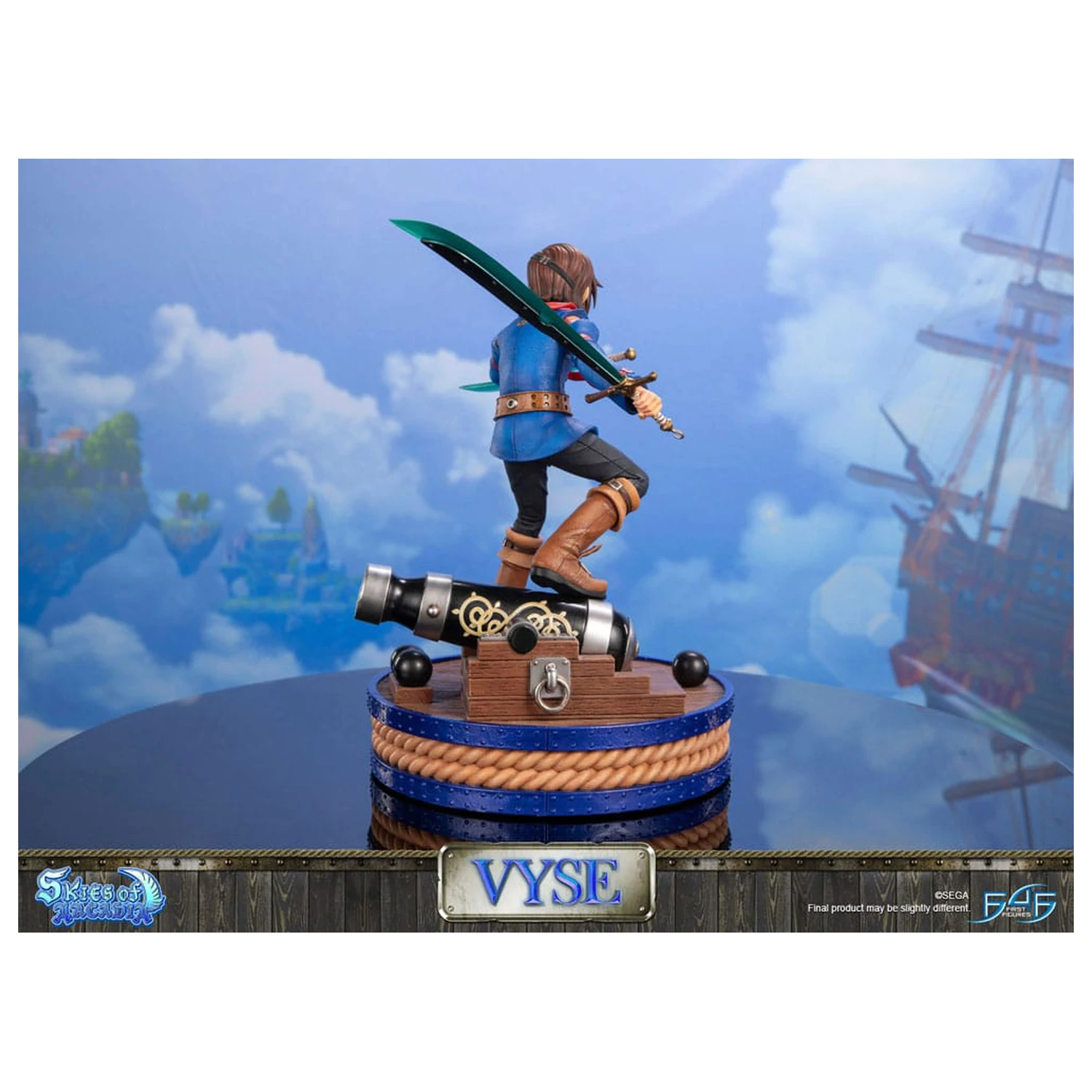 Skies of Arcadia Statue Vyse Standard Edition 31 cm product photo