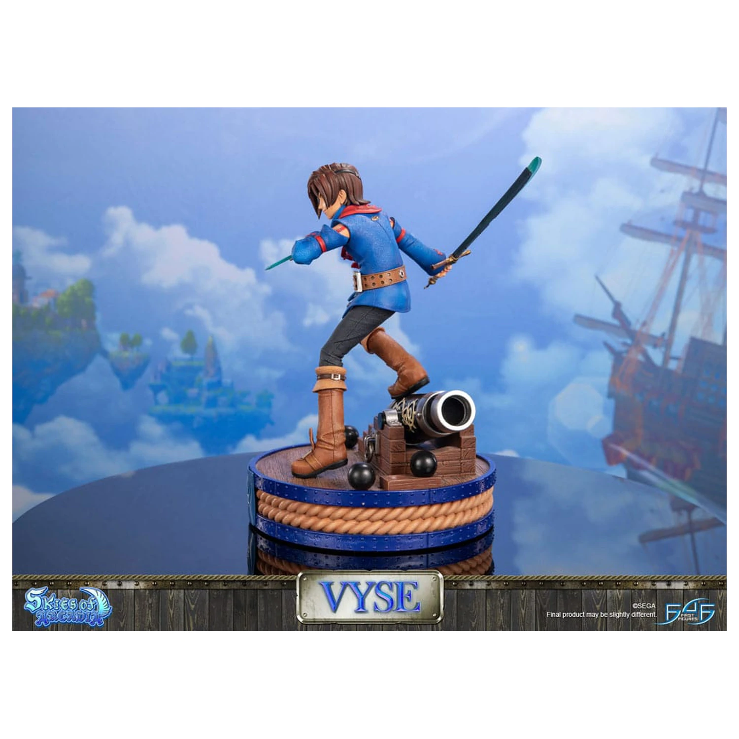 Skies of Arcadia Statue Vyse Standard Edition 31 cm product photo