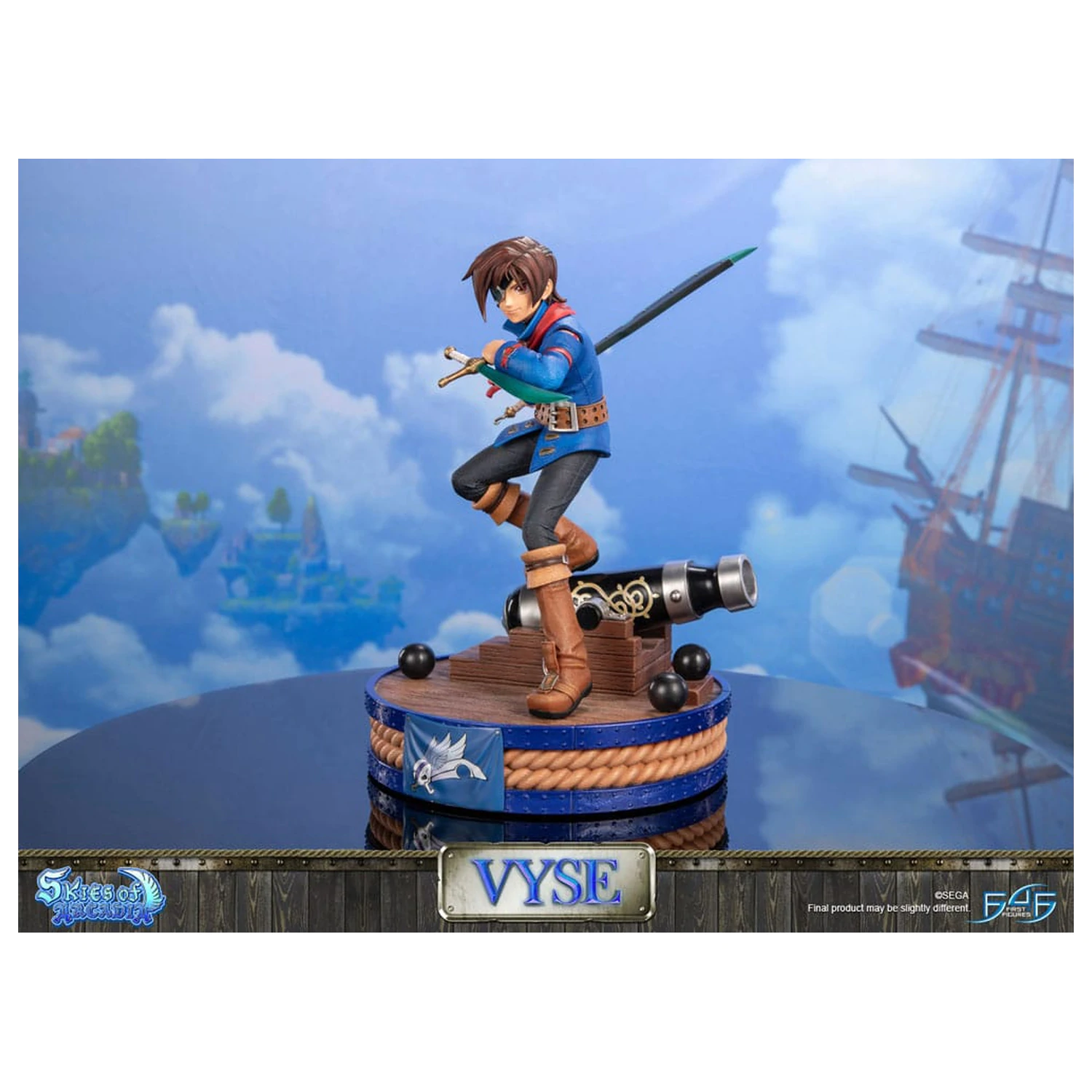 Skies of Arcadia Statue Vyse Standard Edition 31 cm product photo