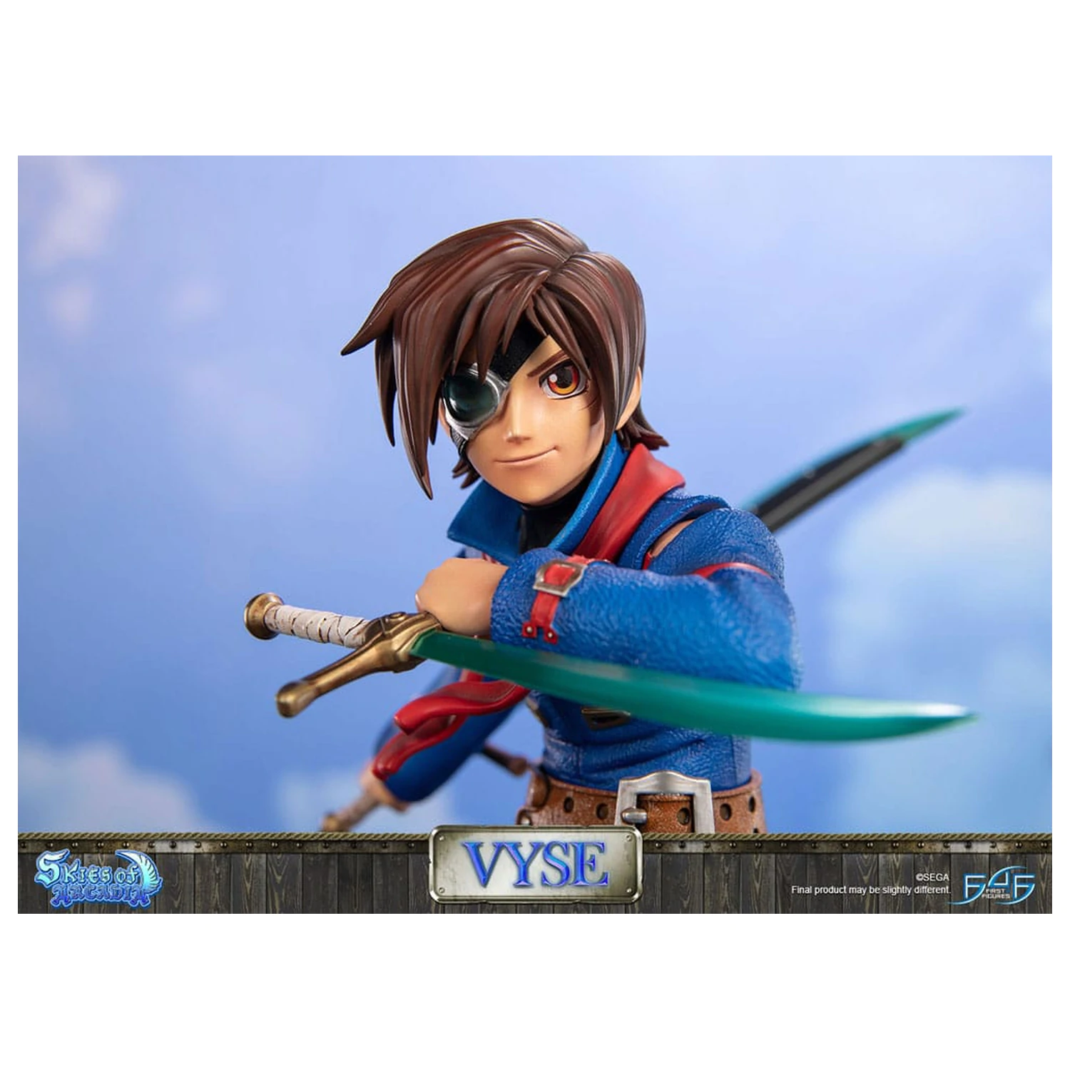 Skies of Arcadia Statue Vyse Standard Edition 31 cm product photo