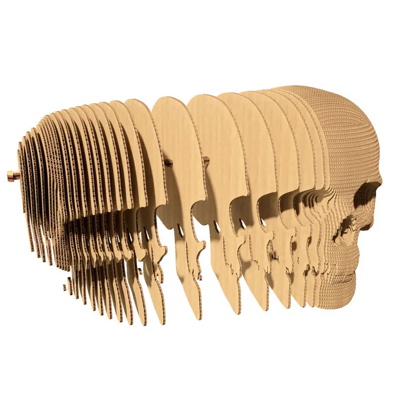 Skull cartonic 3D puzzle 72pcs product photo