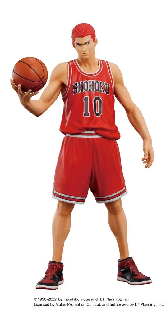 Slam Dunk Scale PVC Statues 5-Pack Shohoku Starting Member Set 15 - 17 cm product photo