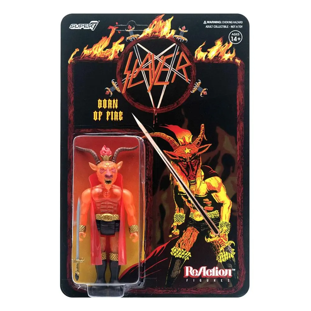 Slayer ReAction Action Figure Minotaur (Born of Fire) 10 cm product photo