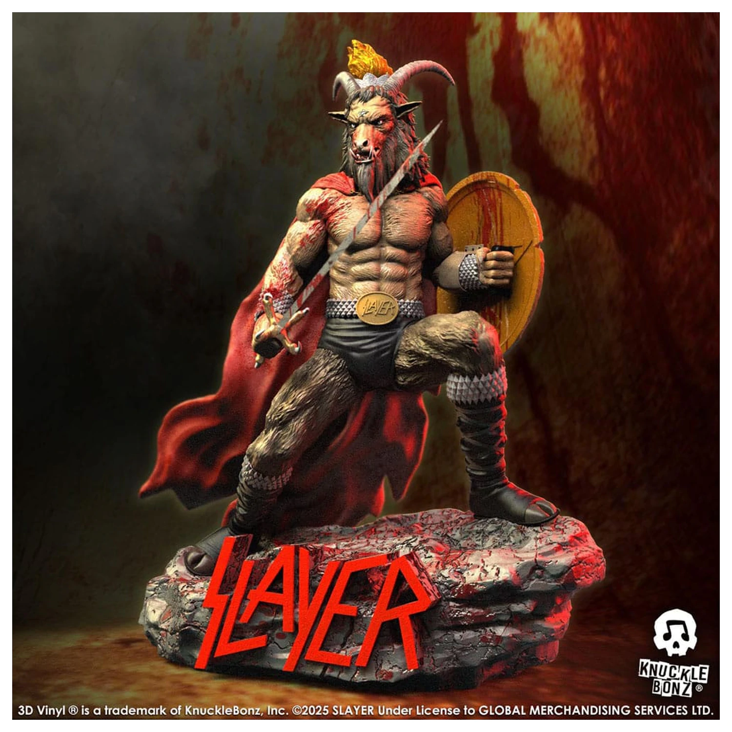 Slayer 3D Vinyl Statue Show No Mercy Minotaur 22 cm product photo