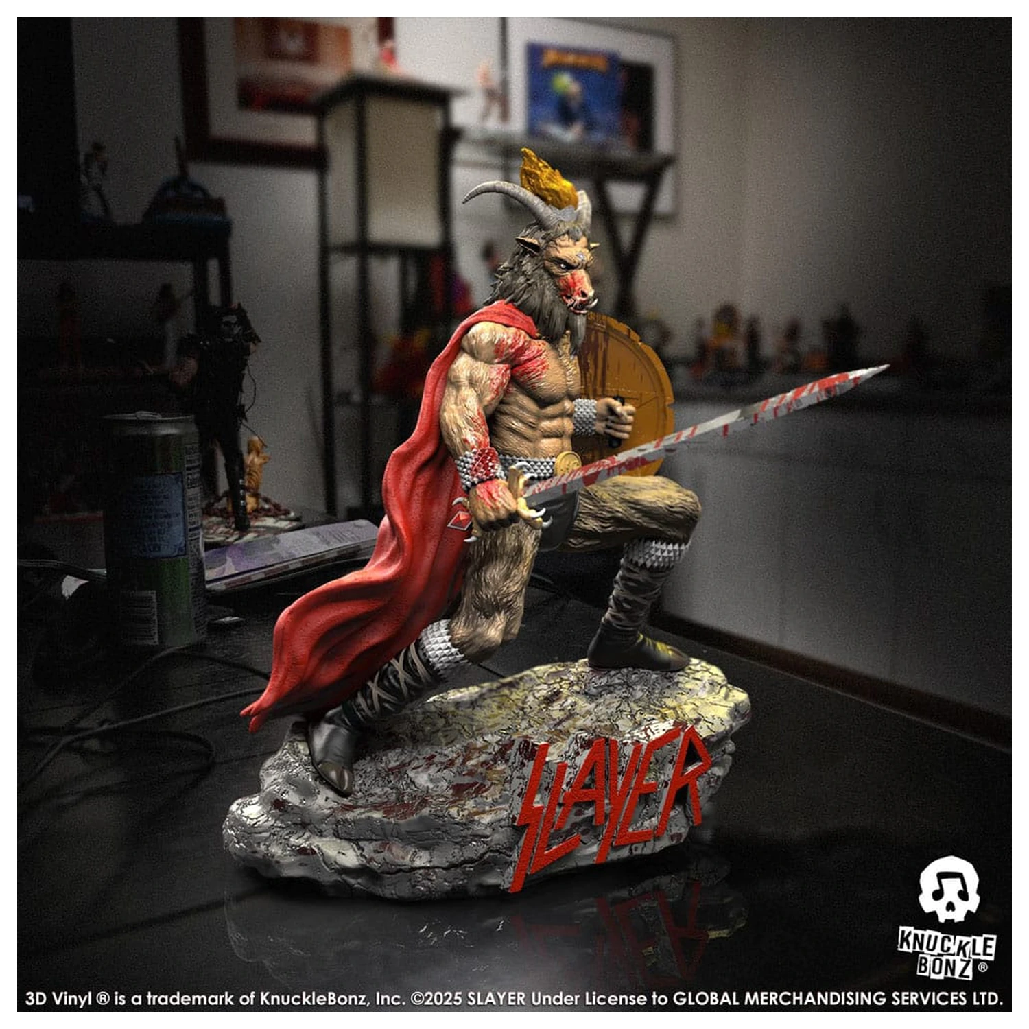 Slayer 3D Vinyl Statue Show No Mercy Minotaur 22 cm product photo