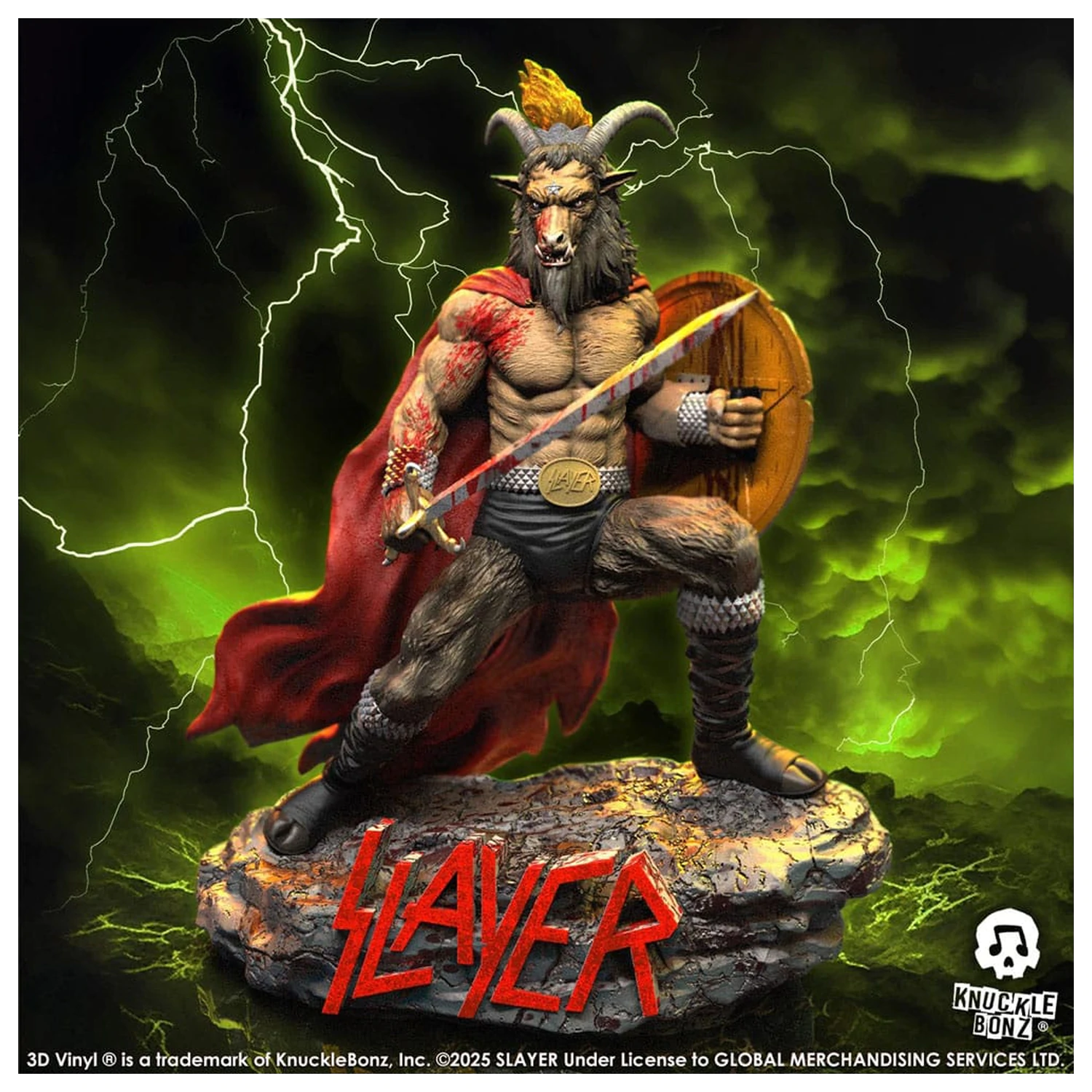 Slayer 3D Vinyl Statue Show No Mercy Minotaur 22 cm product photo