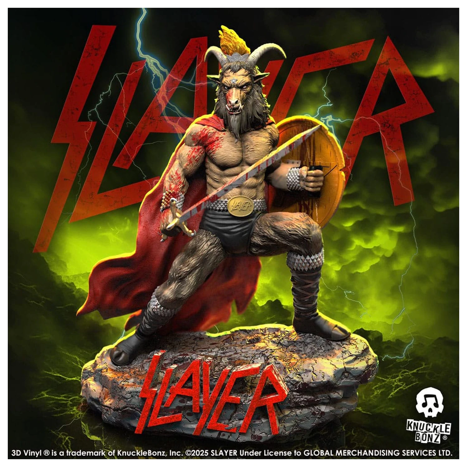 Slayer 3D Vinyl Statue Show No Mercy Minotaur 22 cm product photo