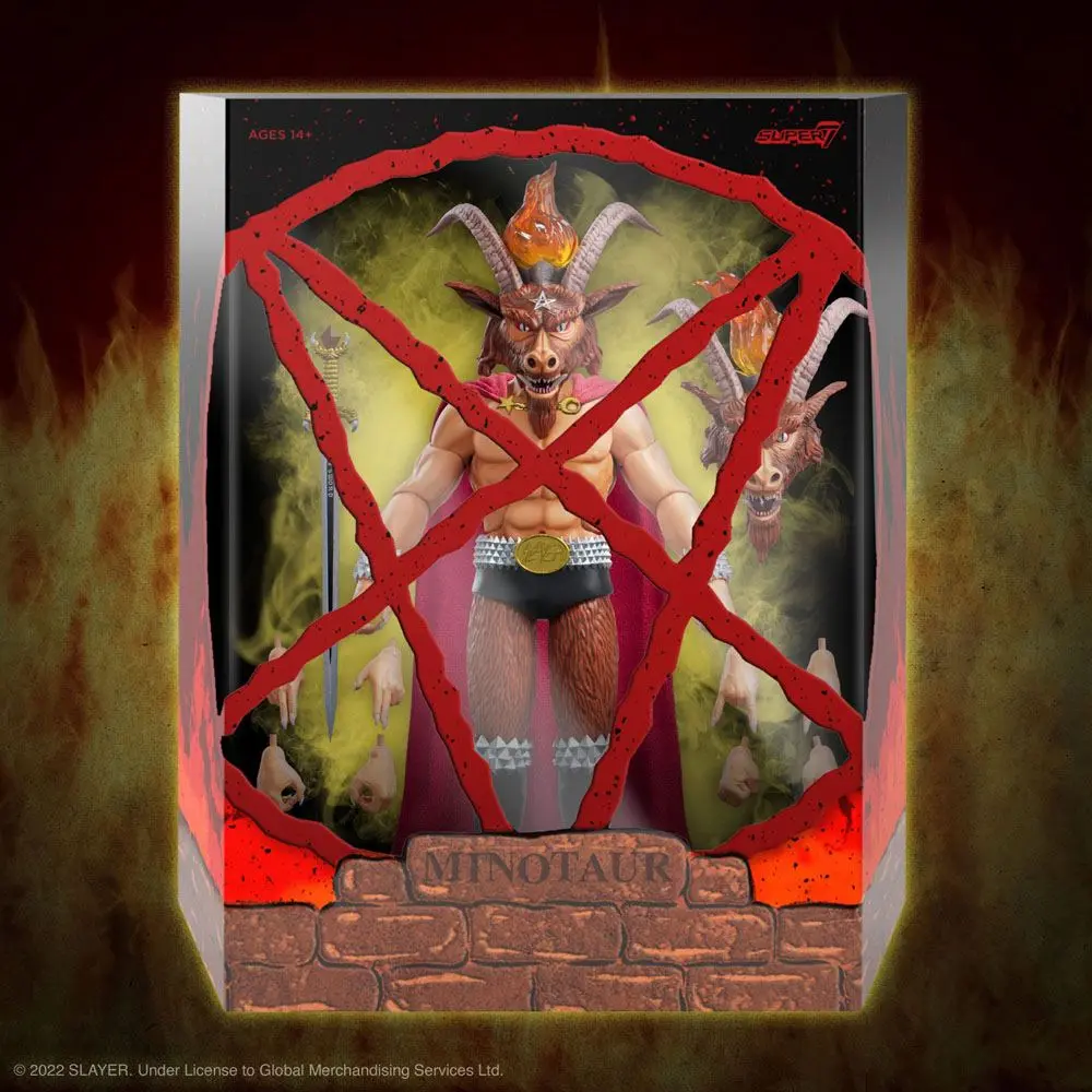Slayer Ultimates Action Figure Show No Mercy Minotaur 18 cm product photo