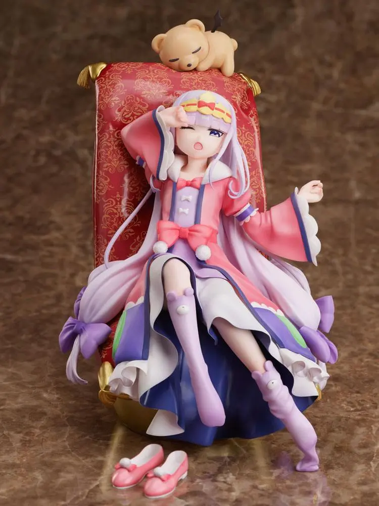 Sleepy Princess in the Demon Castle PVC Statue 1/7 Aurora Sya Lis Goodereste 18 cm product photo