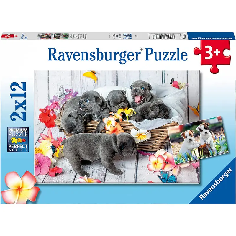 Small Hairballs puzzle 2x12pcs product photo