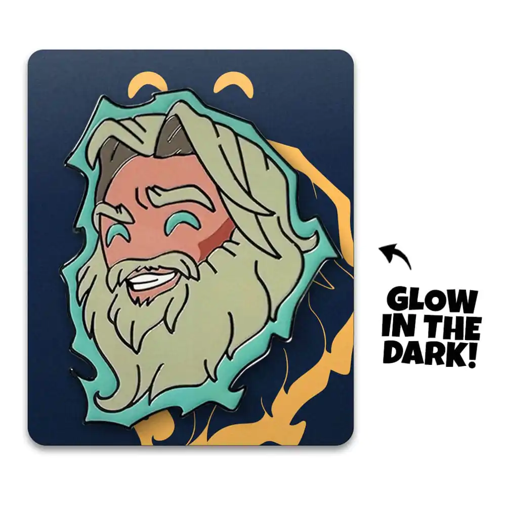 Smite 2 Pin Badge Zeus 5 cm product photo