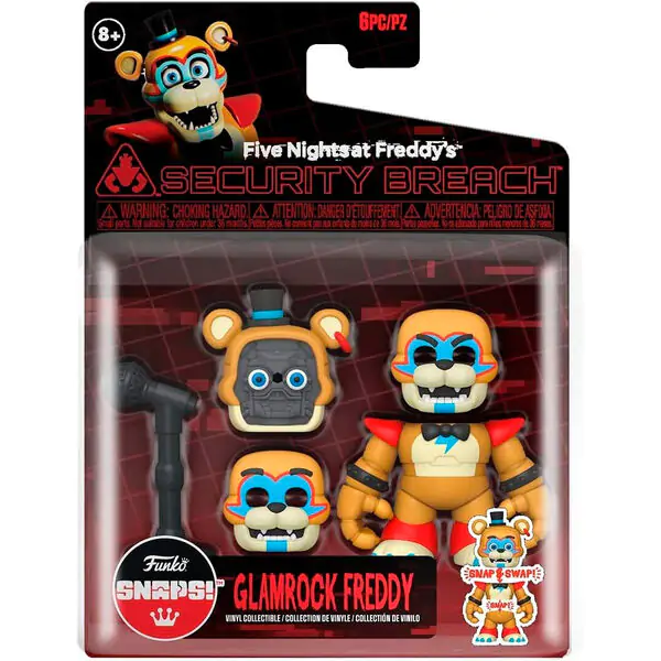 Snaps! figure Five Nights at Freddys Glamrock Freddy product photo