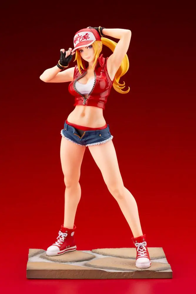 SNK Heroines Bishoujo PVC Statue 1/7 Tag Team Frenzy Terry Bogard Bonus Edition 23 cm product photo