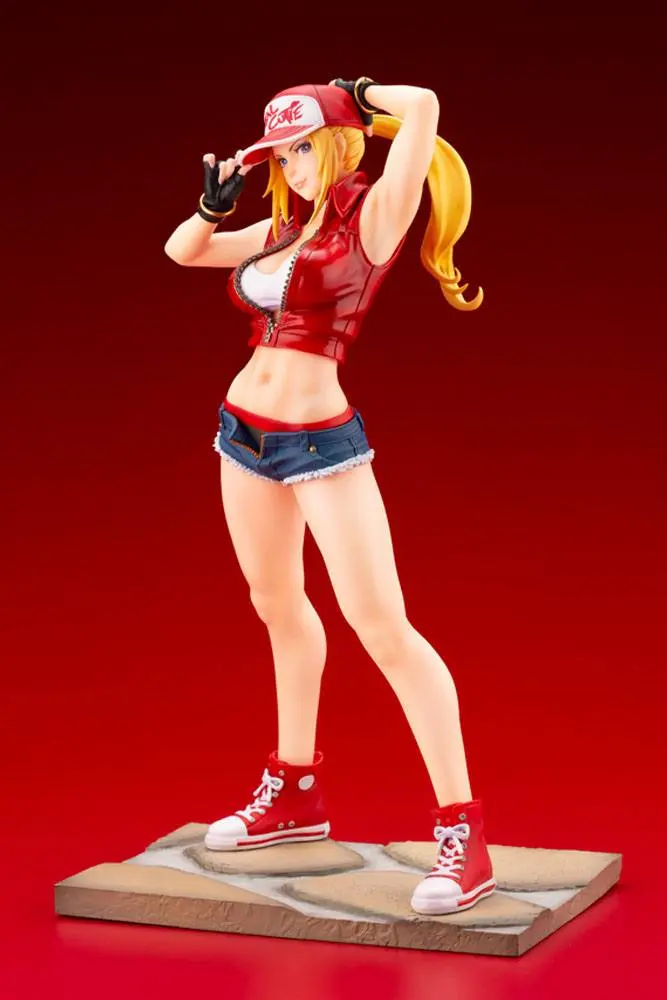 SNK Heroines Bishoujo PVC Statue 1/7 Tag Team Frenzy Terry Bogard Bonus Edition 23 cm product photo