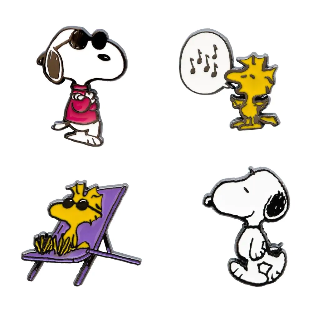 Snoopy 4 pin set product photo
