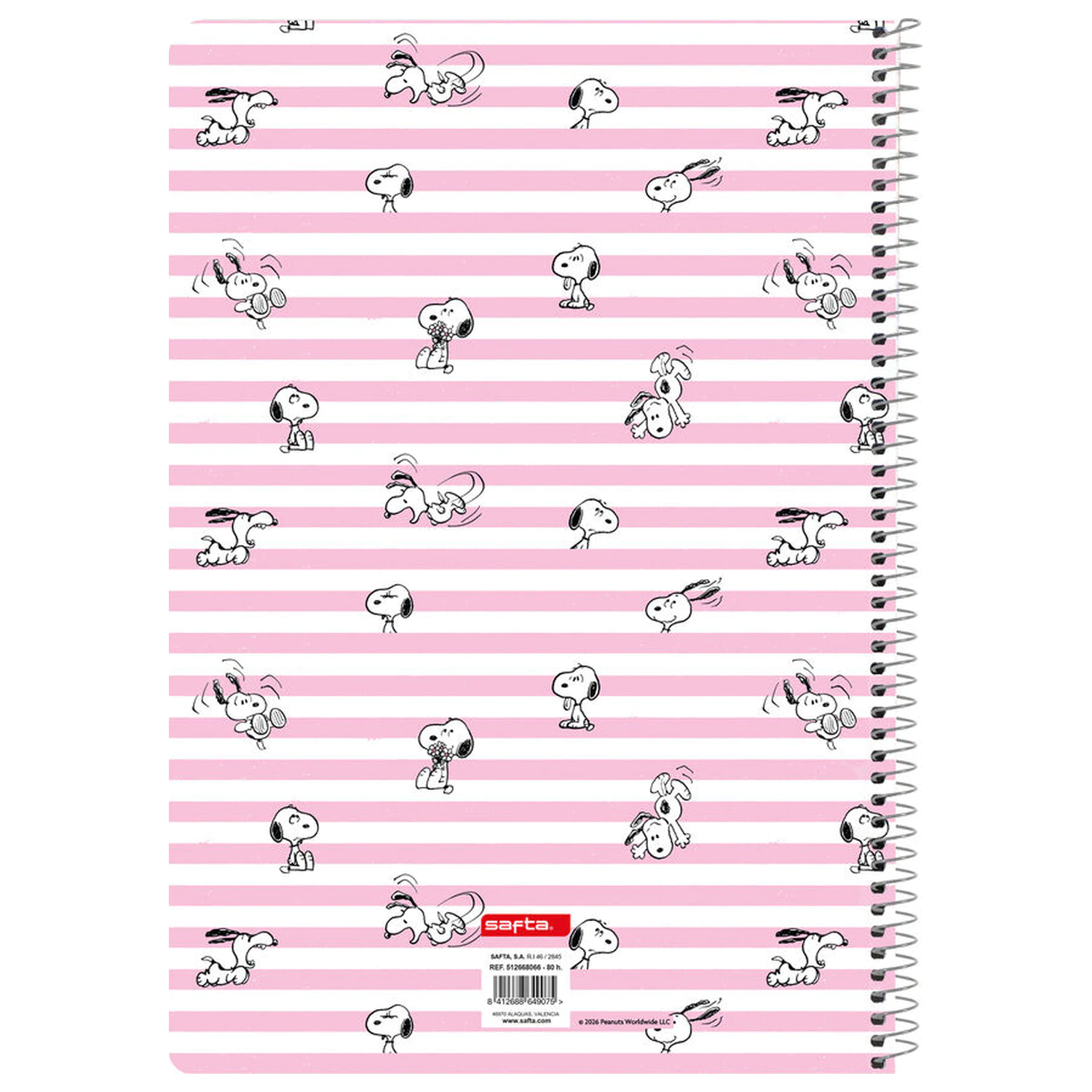 Snoopy A4 notebook product photo