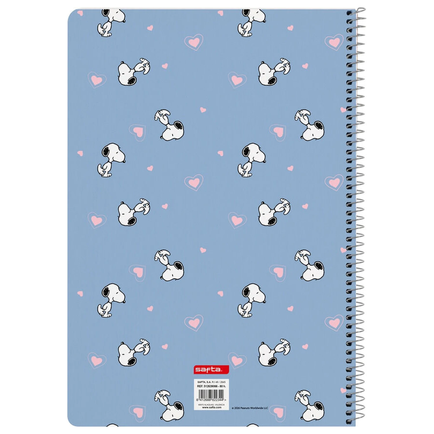 Snoopy A5 notebook product photo