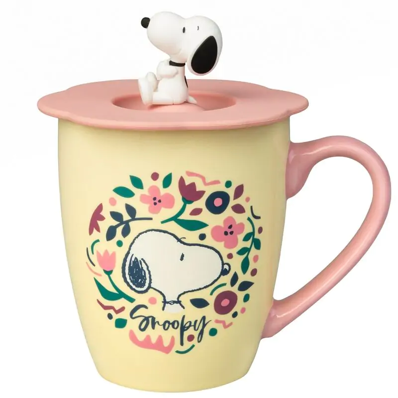 Snoopy premium mug with lid termékfotó