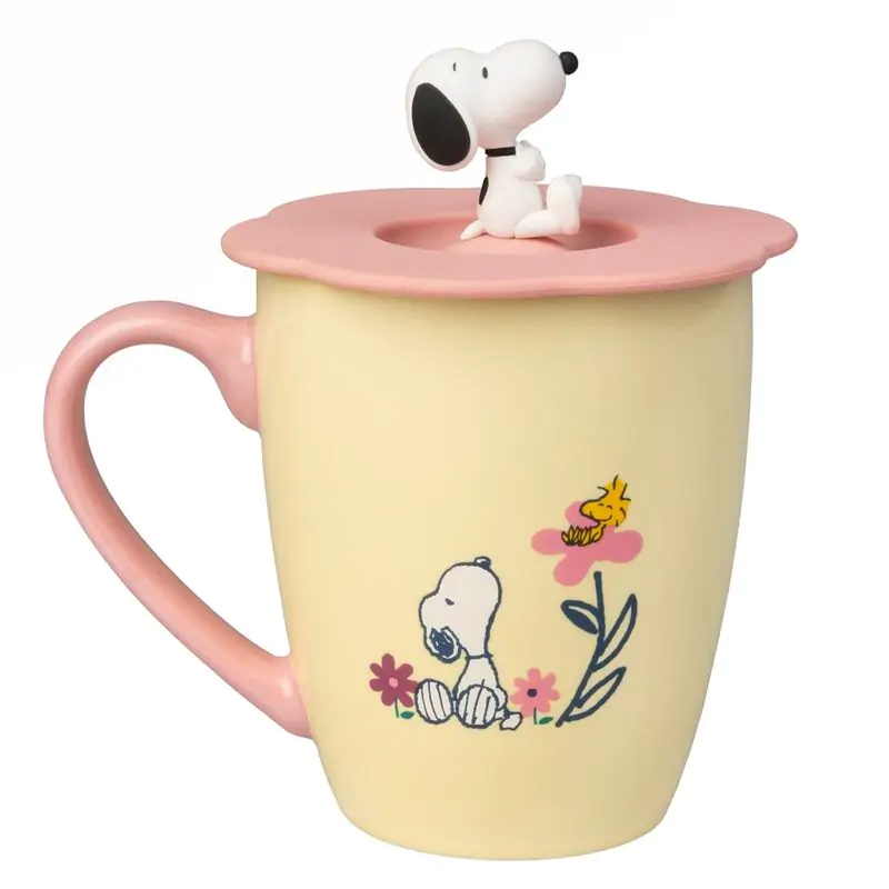 Snoopy premium mug with lid termékfotó