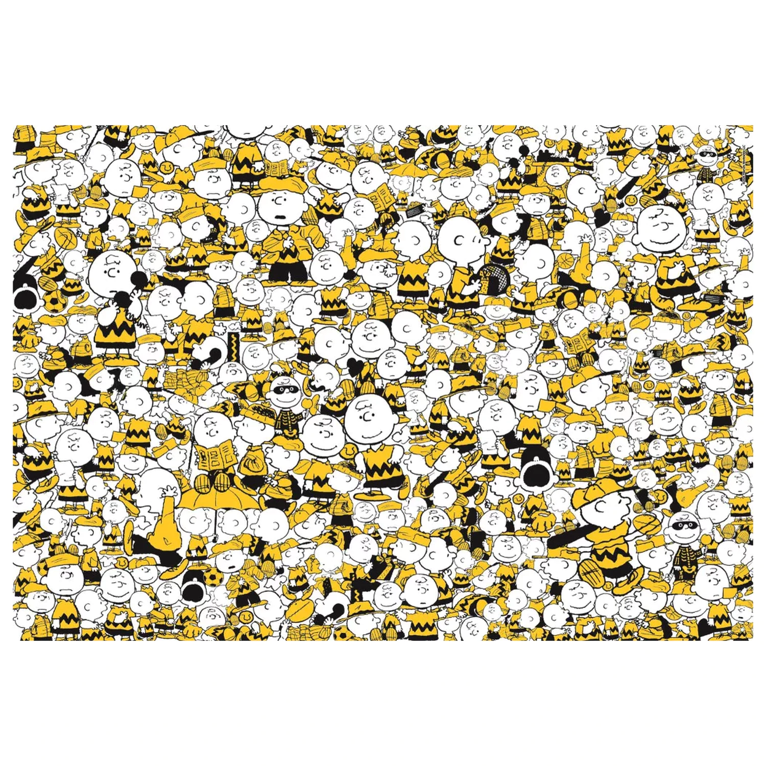 Snoopy Crowd Chaos 500 Piece Compact Jigsaw Puzzle product photo