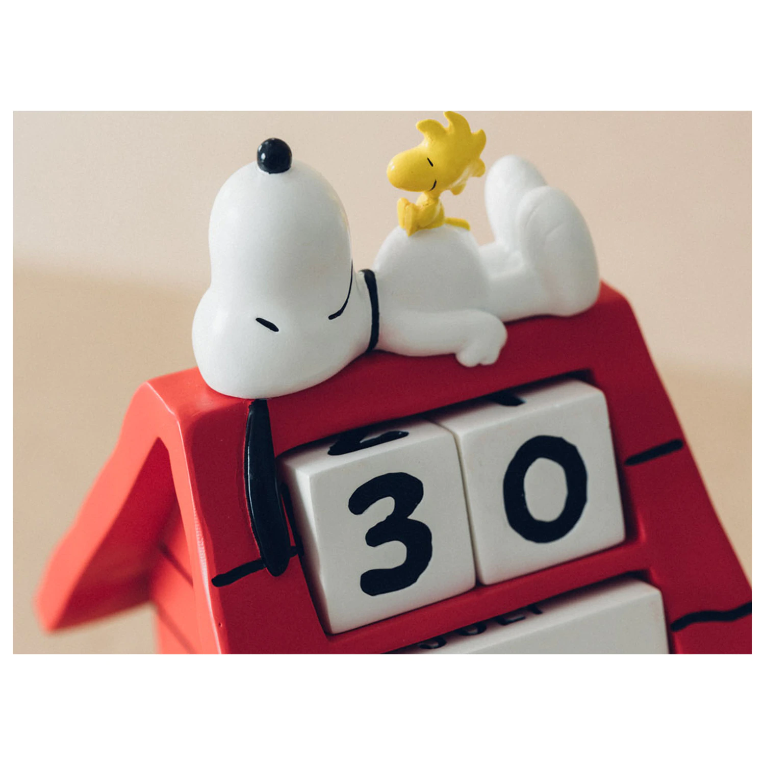 Snoopy Doghouse 3D perpetual calendar product photo