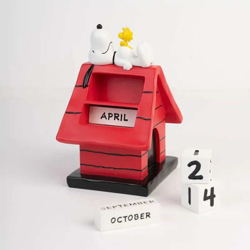 Snoopy Doghouse 3D perpetual calendar product photo