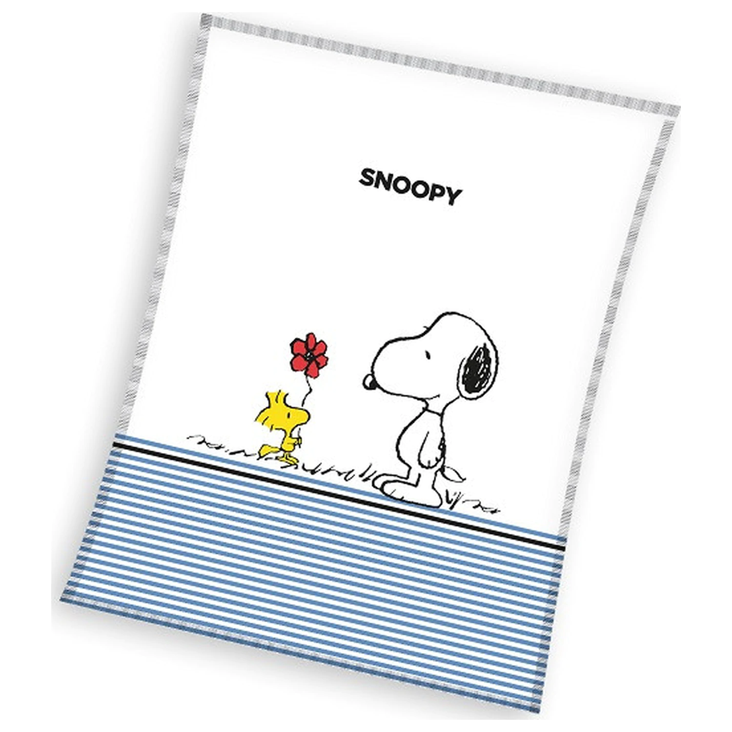 Snoopy Flower Fleece Blanket product photo