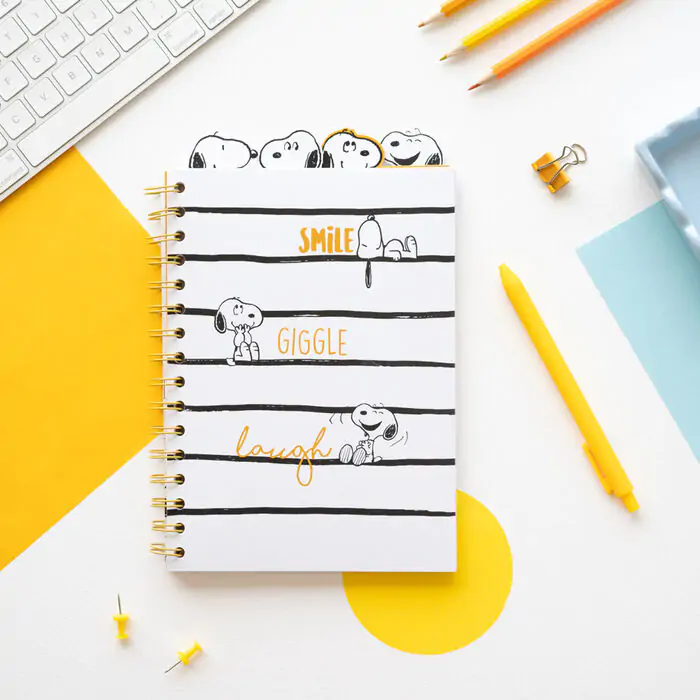 Snoopy Lazy Day A5 notebook product photo
