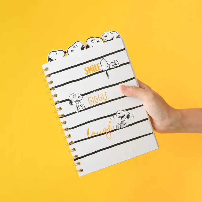 Snoopy Lazy Day A5 notebook product photo