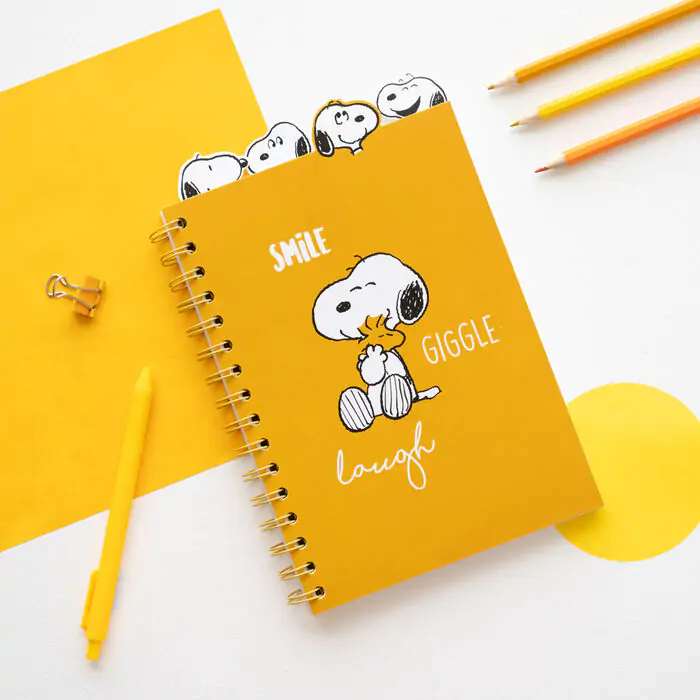 Snoopy Lazy Day A5 notebook product photo