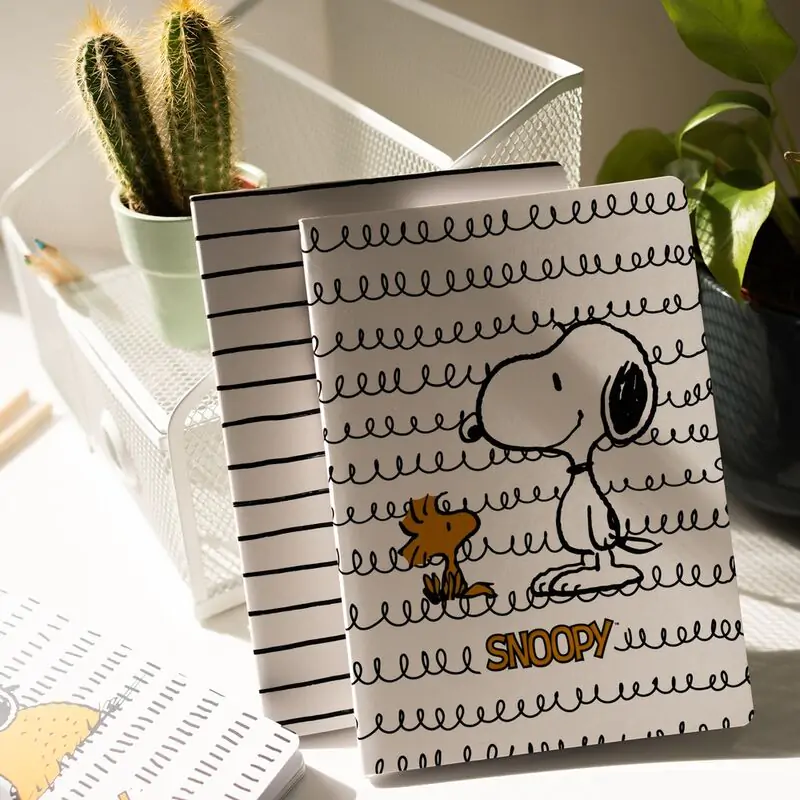 Snoopy Lazy Days pack 3 A5 notebooks product photo